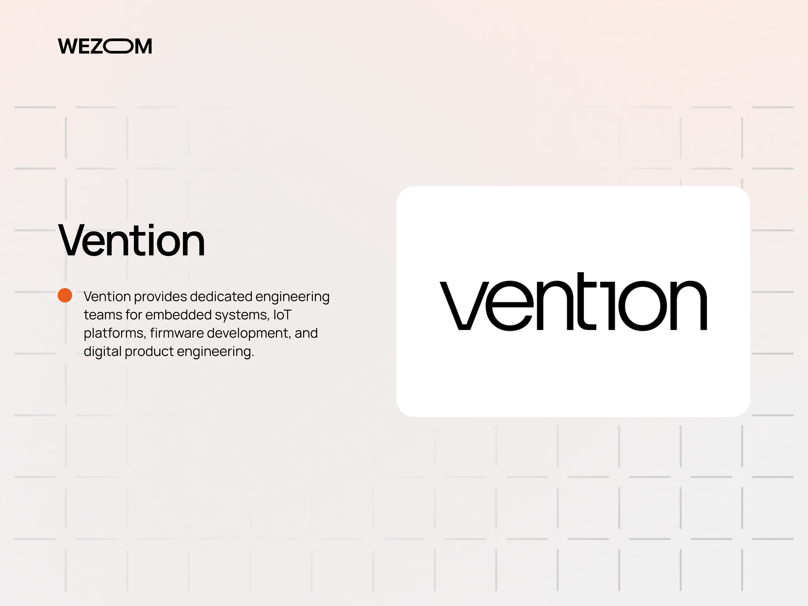 Vention listed among top embedded software development companies delivering firmware and IoT engineering services Vention listed among top embedded software development companies delivering firmware and IoT engineering services